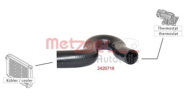 Tubería de radiador METZGER ref. 2420718